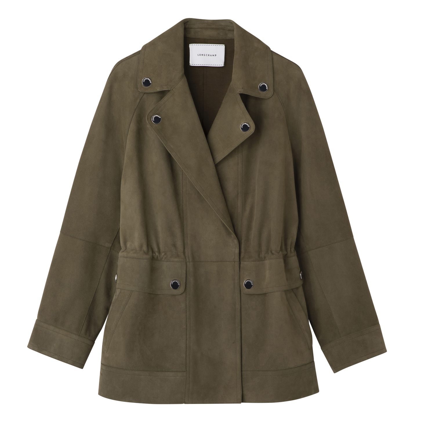 Longchamp Saharienne In Khaki
