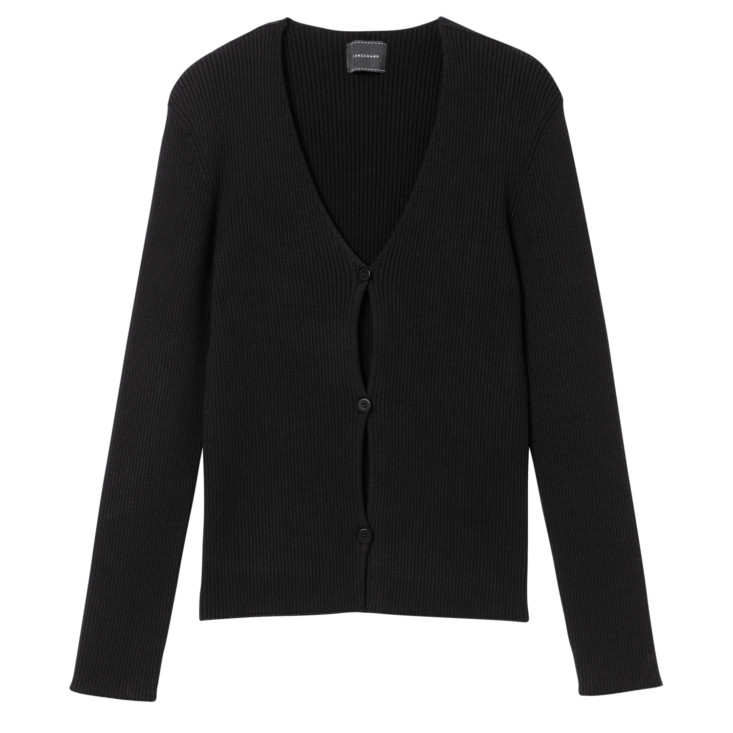 Longchamp Cardigan Fall-winter 2023 Collection In Black