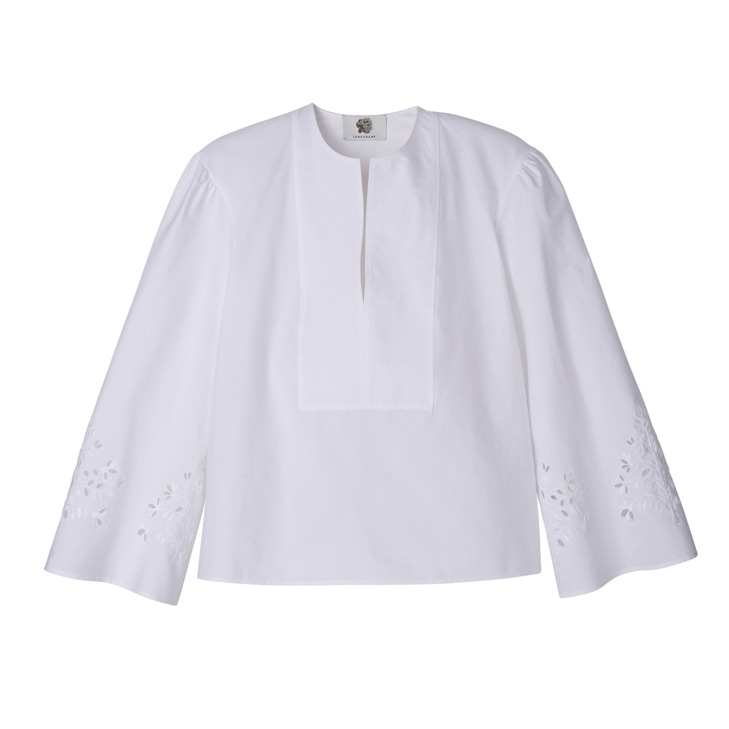 Longchamp Blouse In Blanc