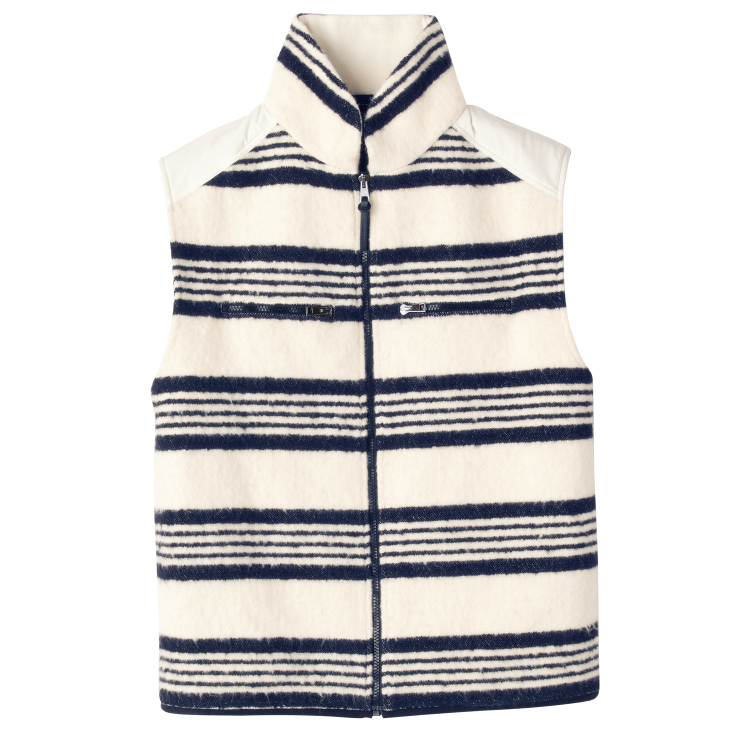 Longchamp Sleeveless Cardigan Fall-winter 2023 Collection In Navy