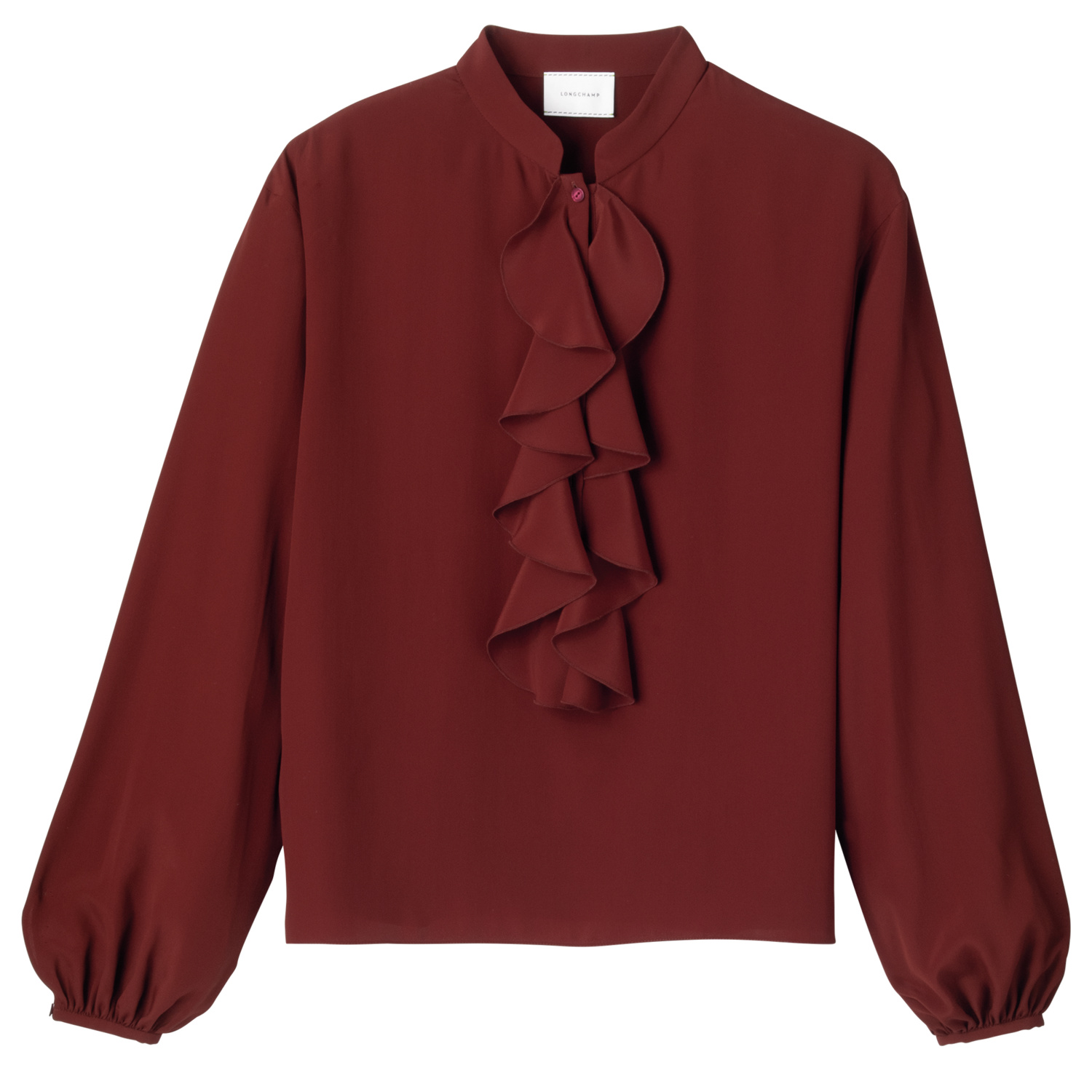 Longchamp Blouse Fall-winter 2023 Collection In Mahogany