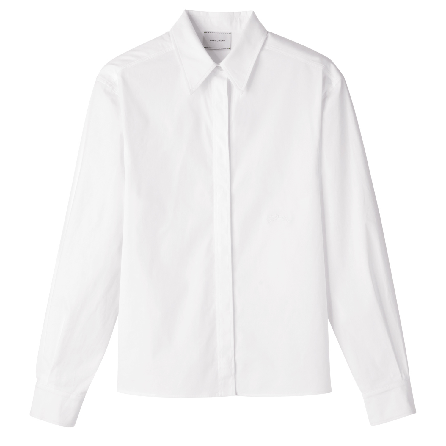 Longchamp Shirt Fall-winter 2023 Collection In White
