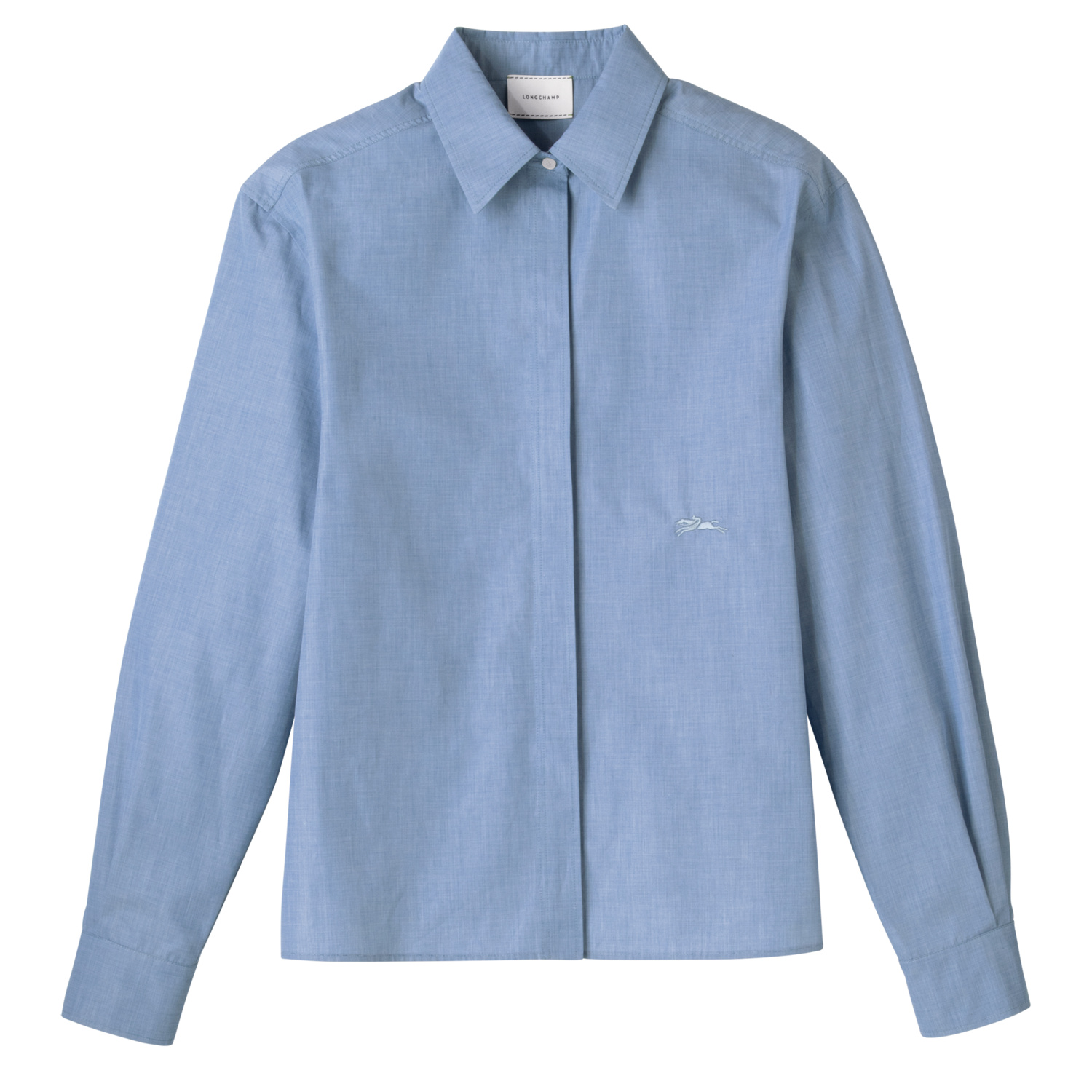 Longchamp Shirt Fall-winter 2023 Collection In Ciel