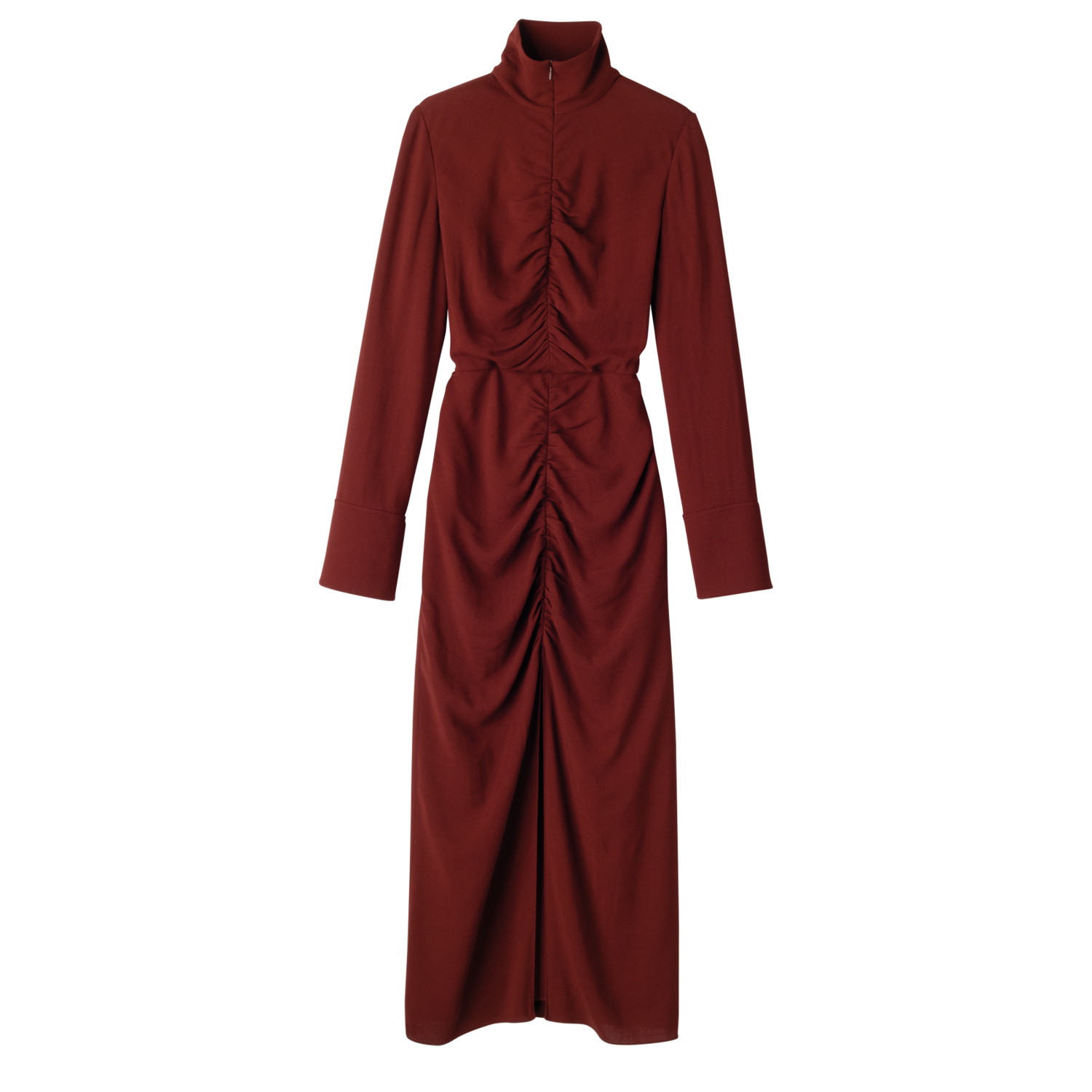 Longchamp Dress Fall-winter 2023 Collection In Mahogany | ModeSens
