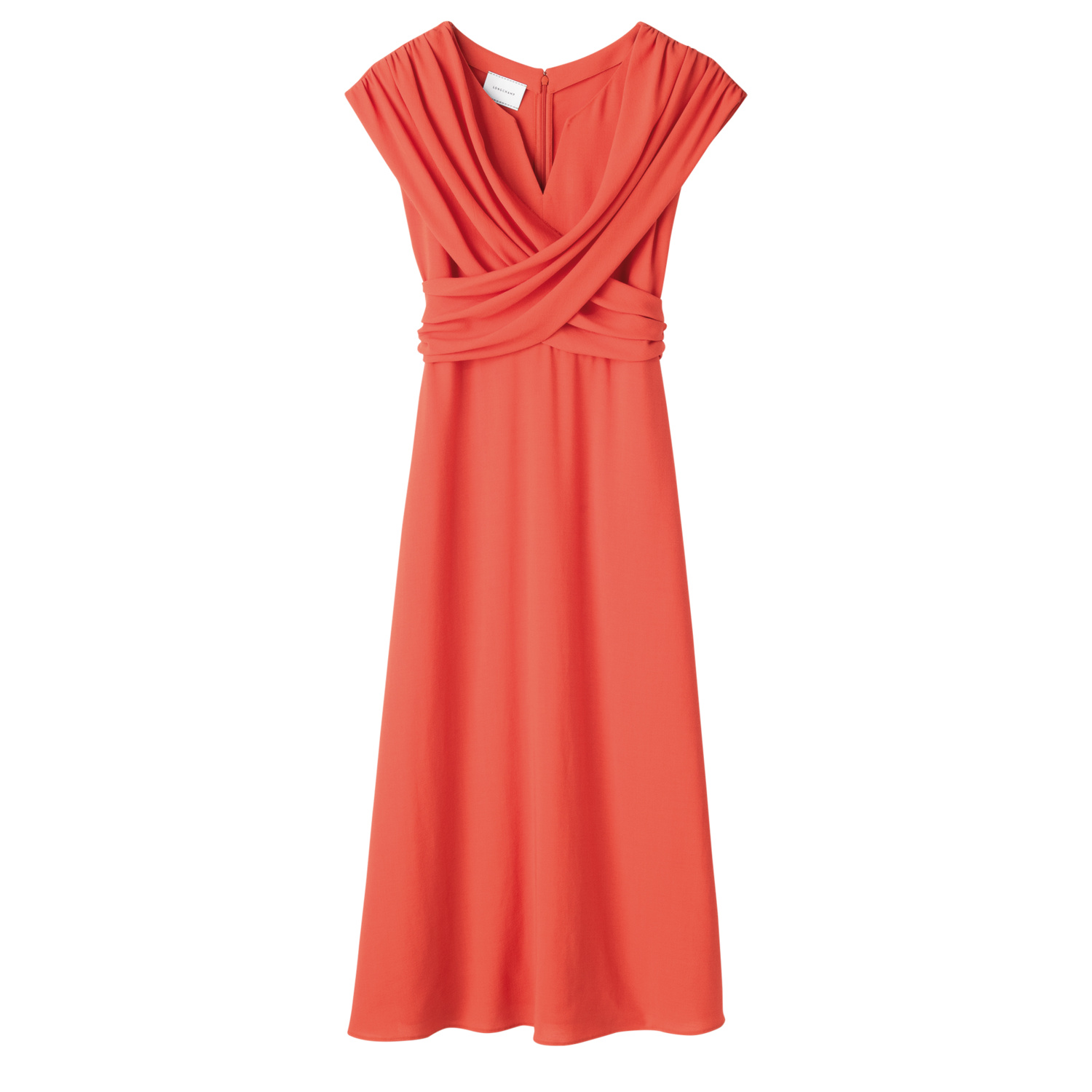 Longchamp Dress Fall-winter 2023 Collection In Orange