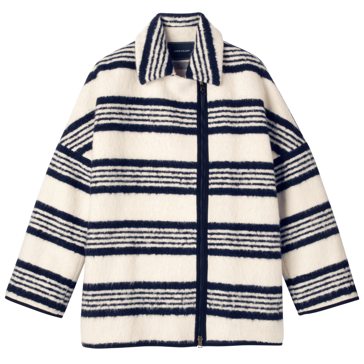 Longchamp Coat Fall-winter 2023 Collection In Navy