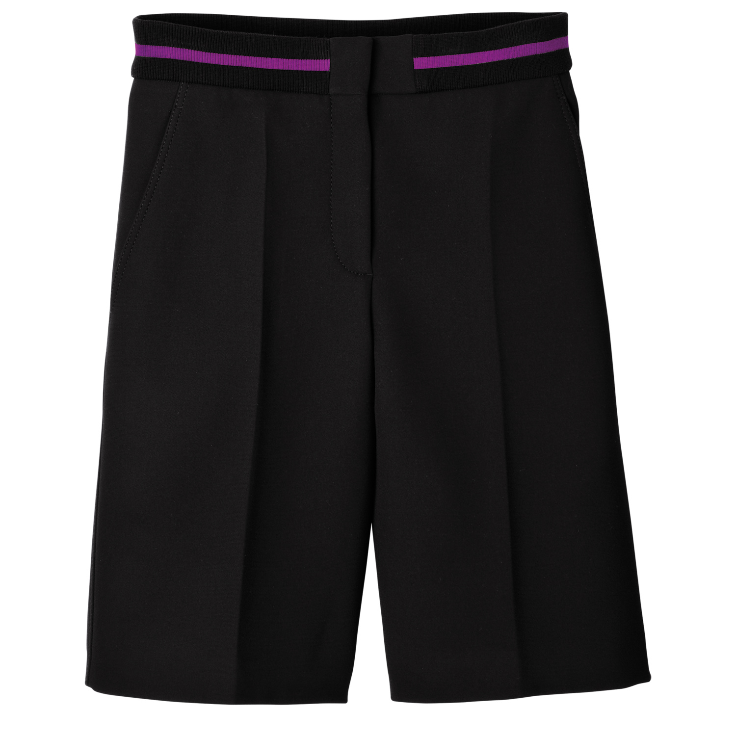 Longchamp Bermuda Shorts In Noir