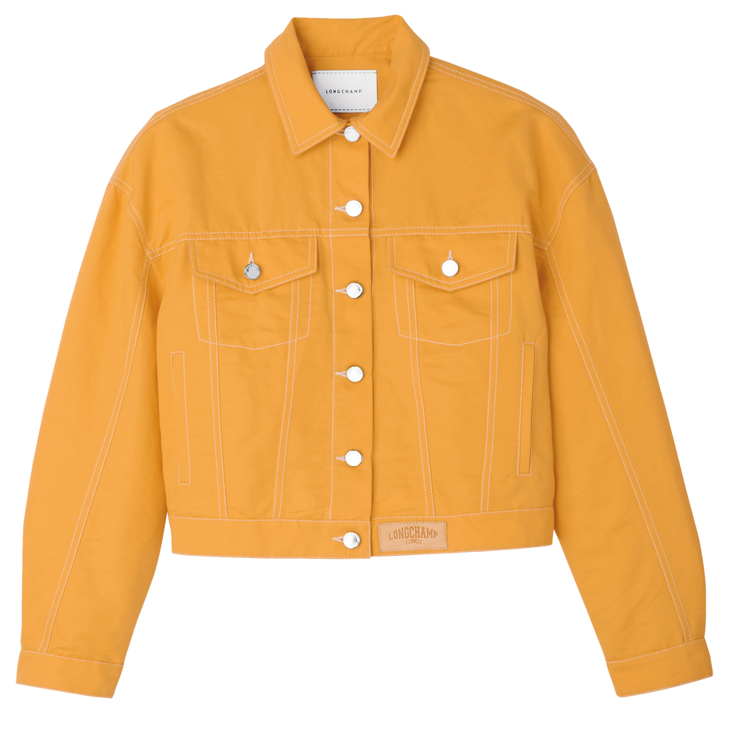 Longchamp Jacket In Yellow