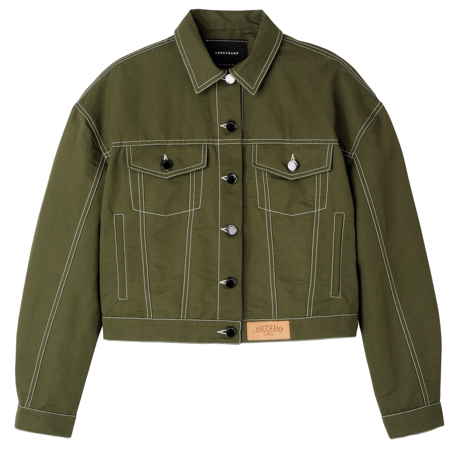 Longchamp Jacket In Green