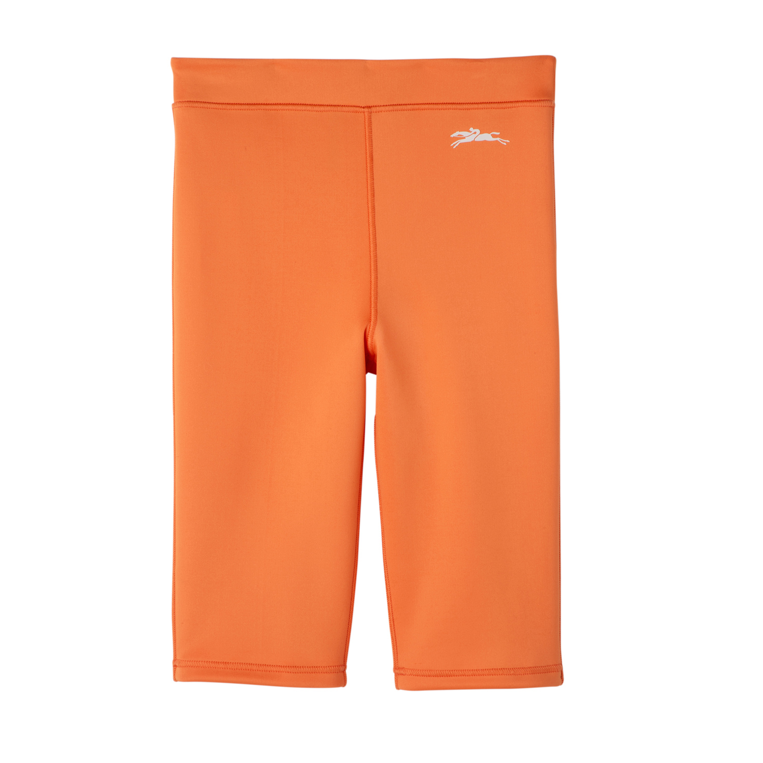 Longchamp Cycling Short Trousers In Orange