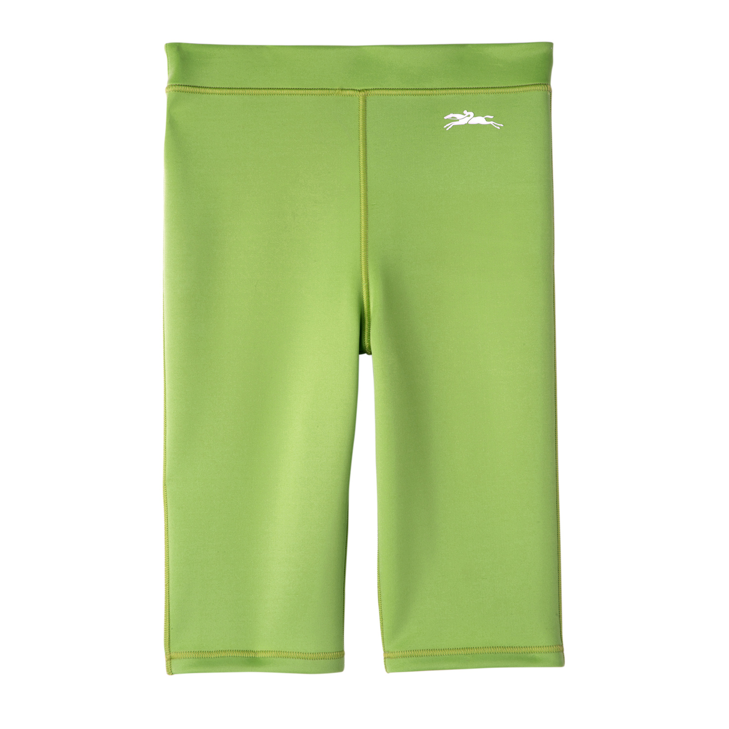 Longchamp Cycling Short Pants In Green Light