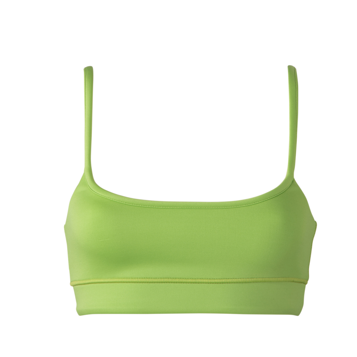 Longchamp Sport Bra In Green Light