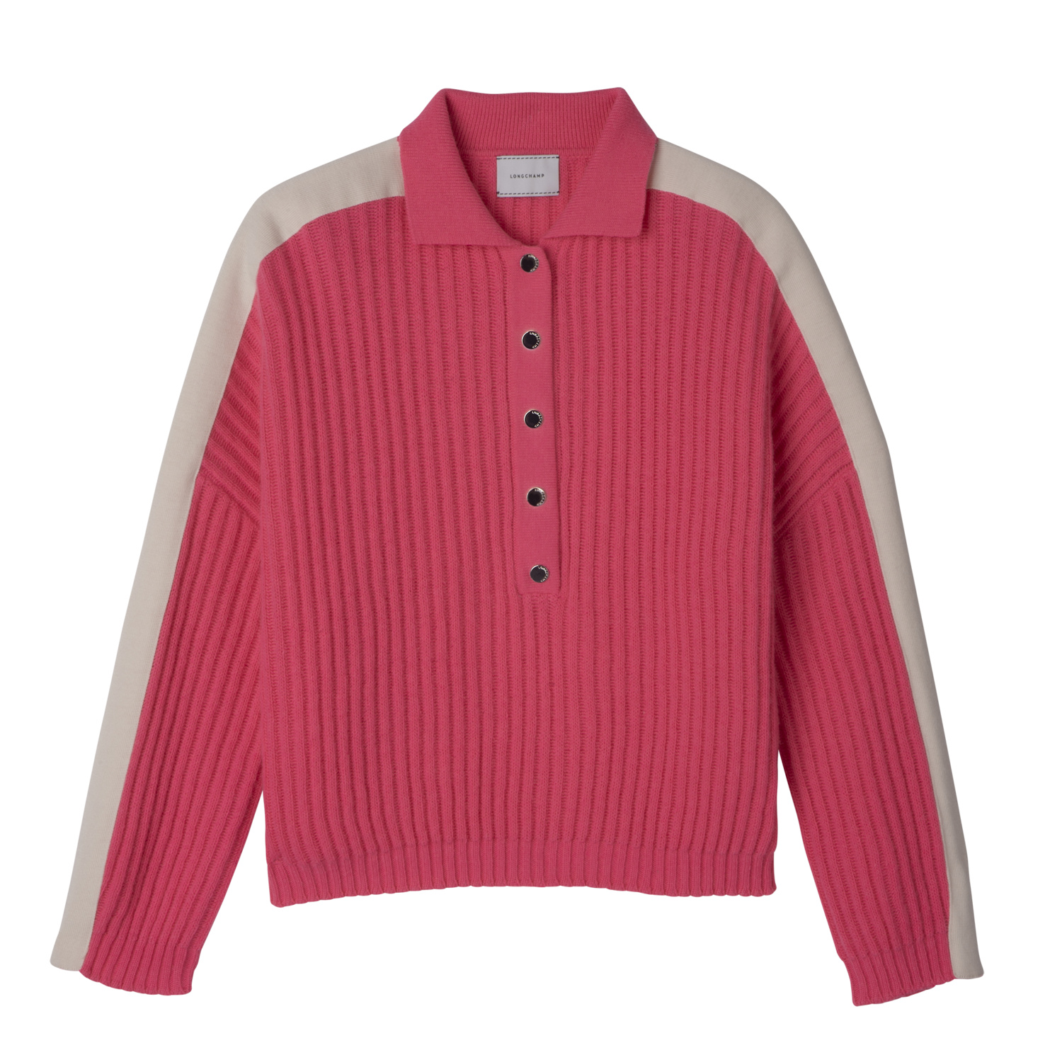LONGCHAMP POLO COLLAR JUMPER