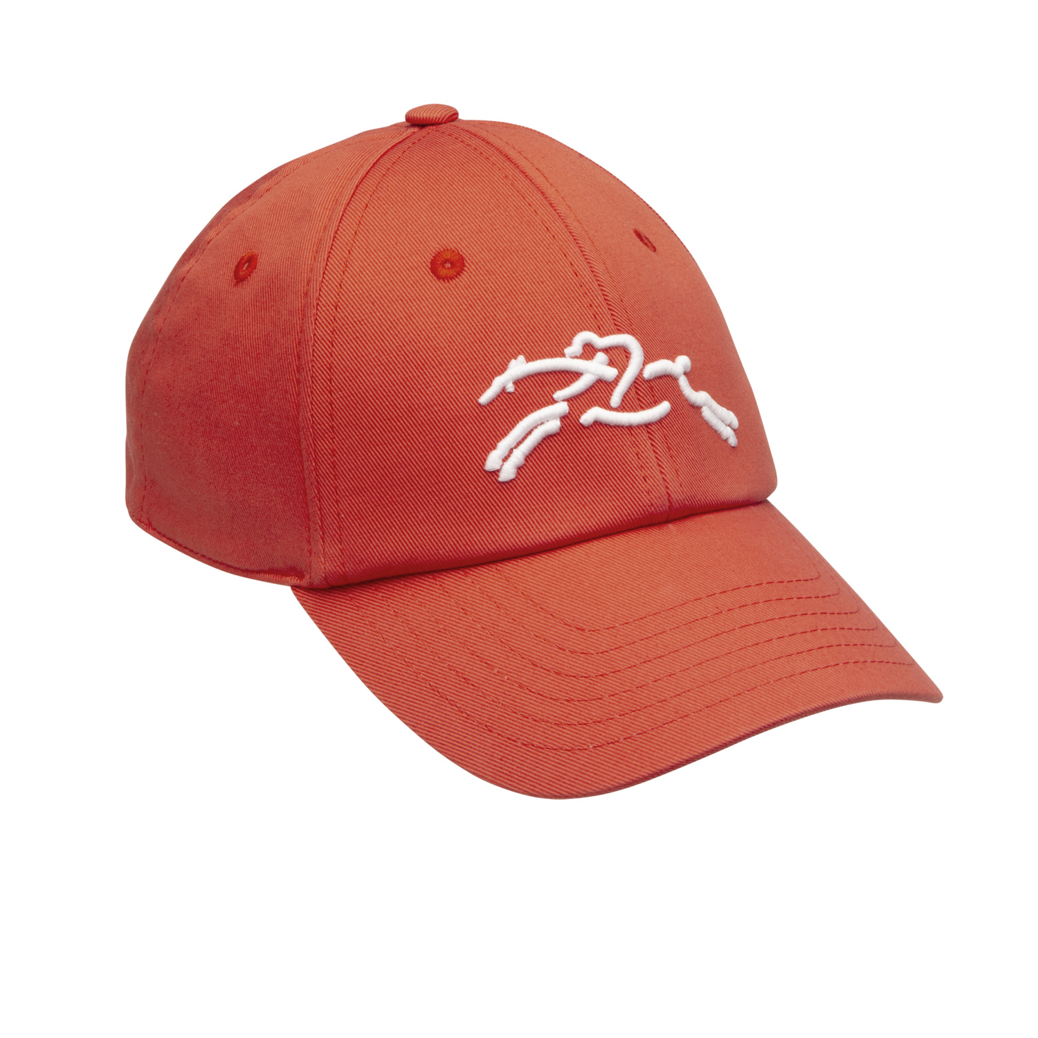 Longchamp Solid Cap In Tomate