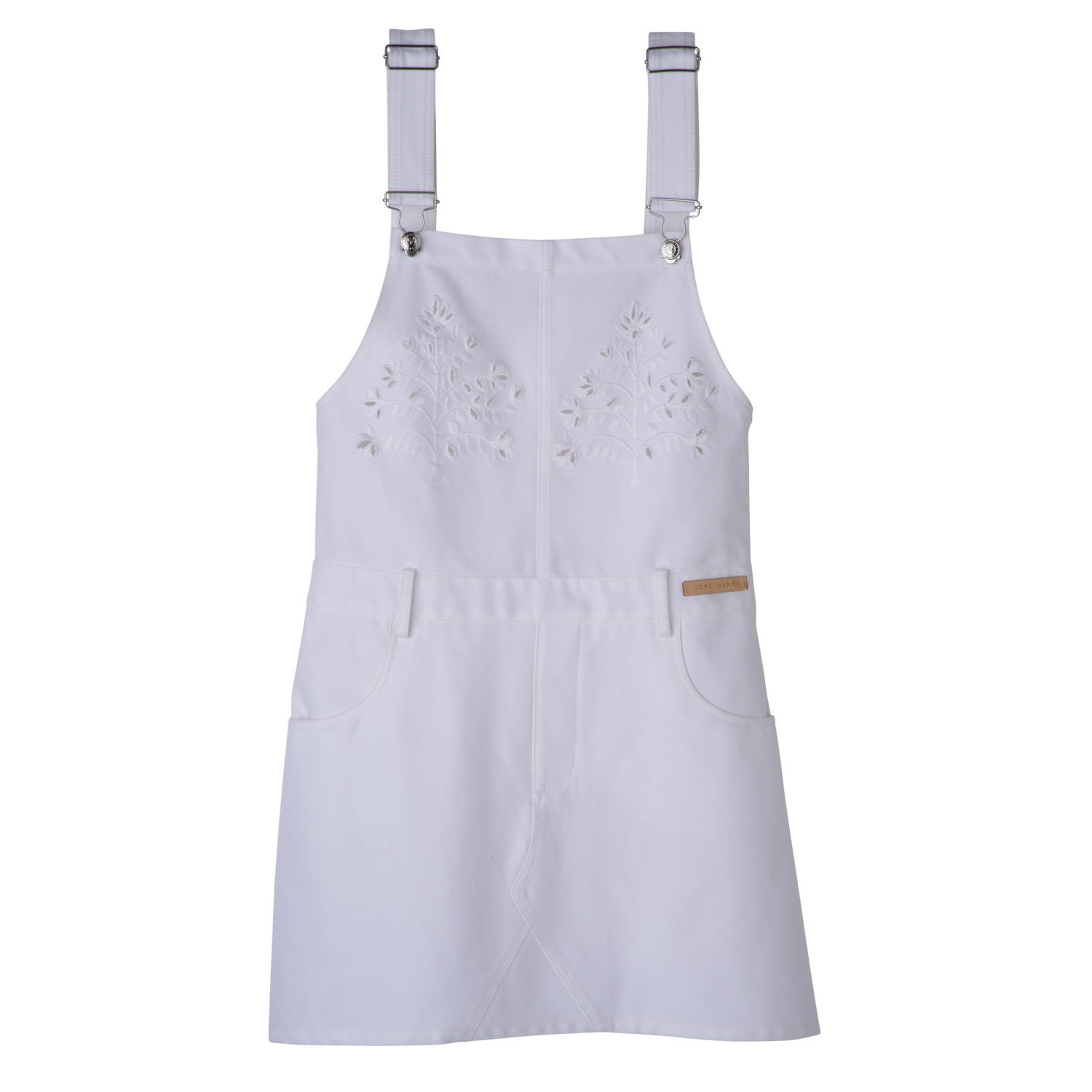 Longchamp Robe In Blanc