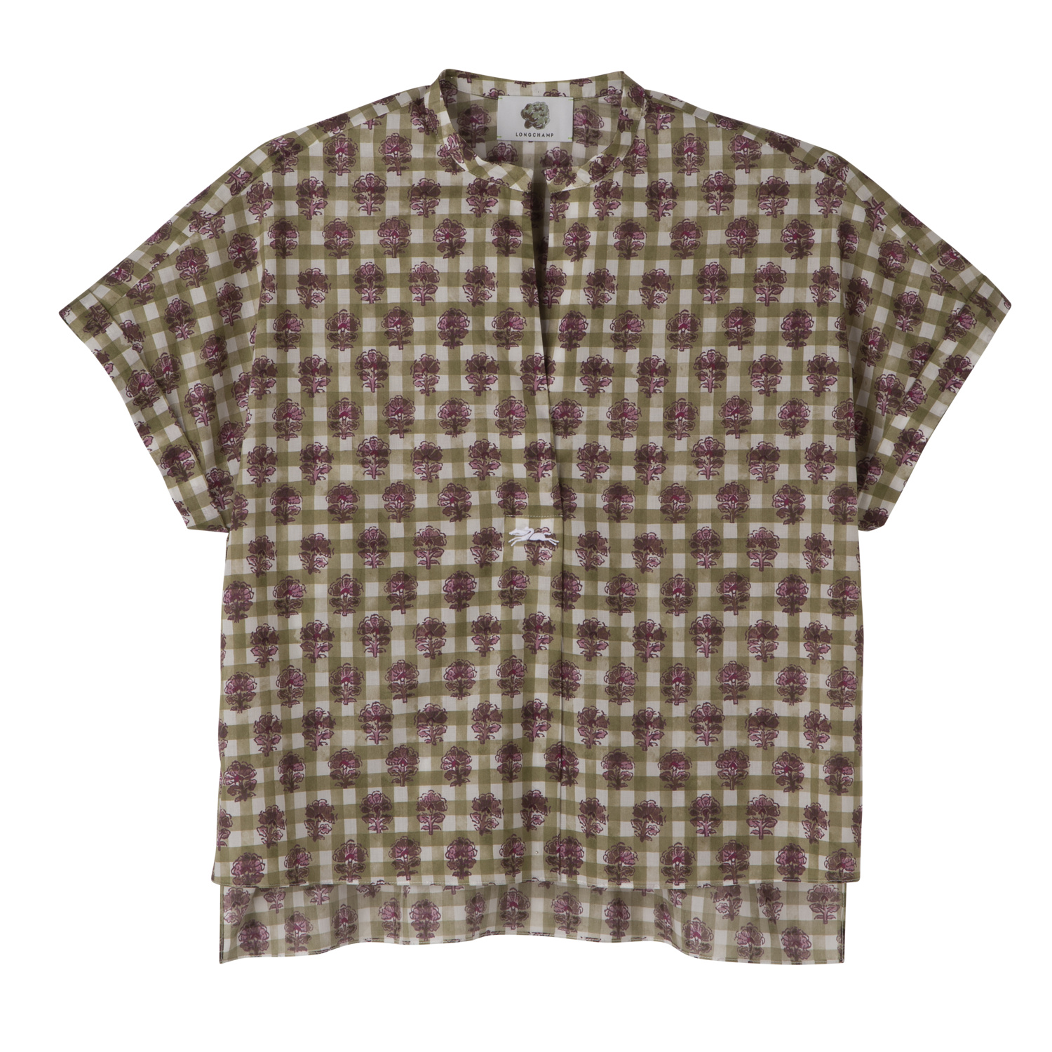 Longchamp Blouse In Artichaut