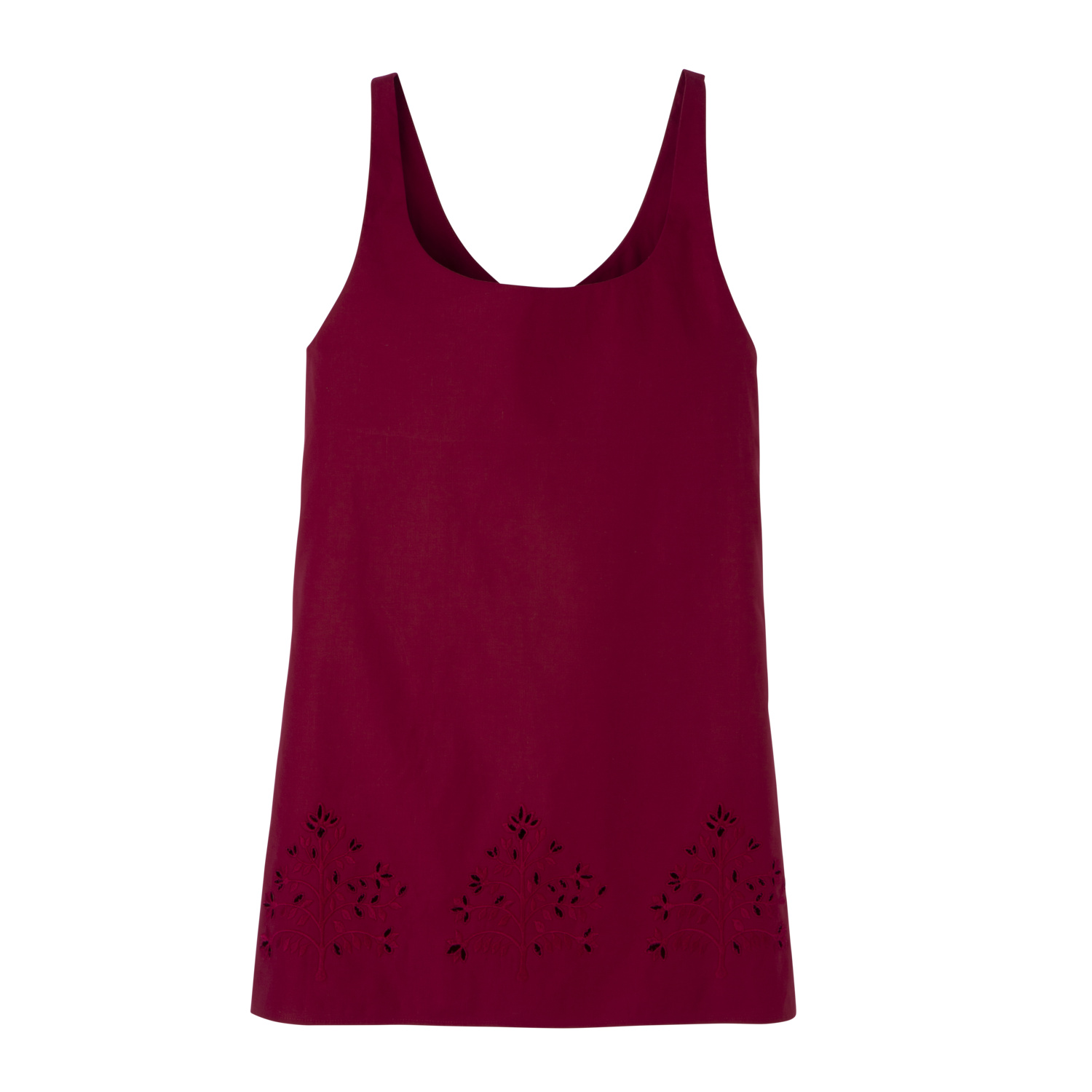 Longchamp Dress In Beetroot