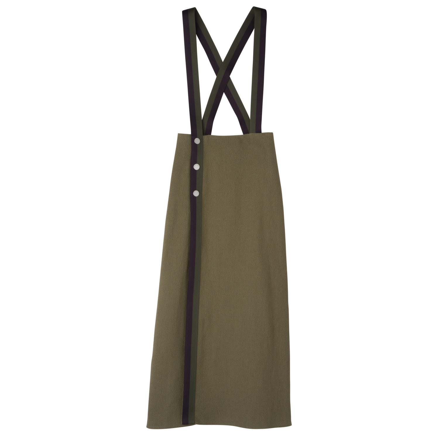 Longchamp Midi Skirt In Artichaut