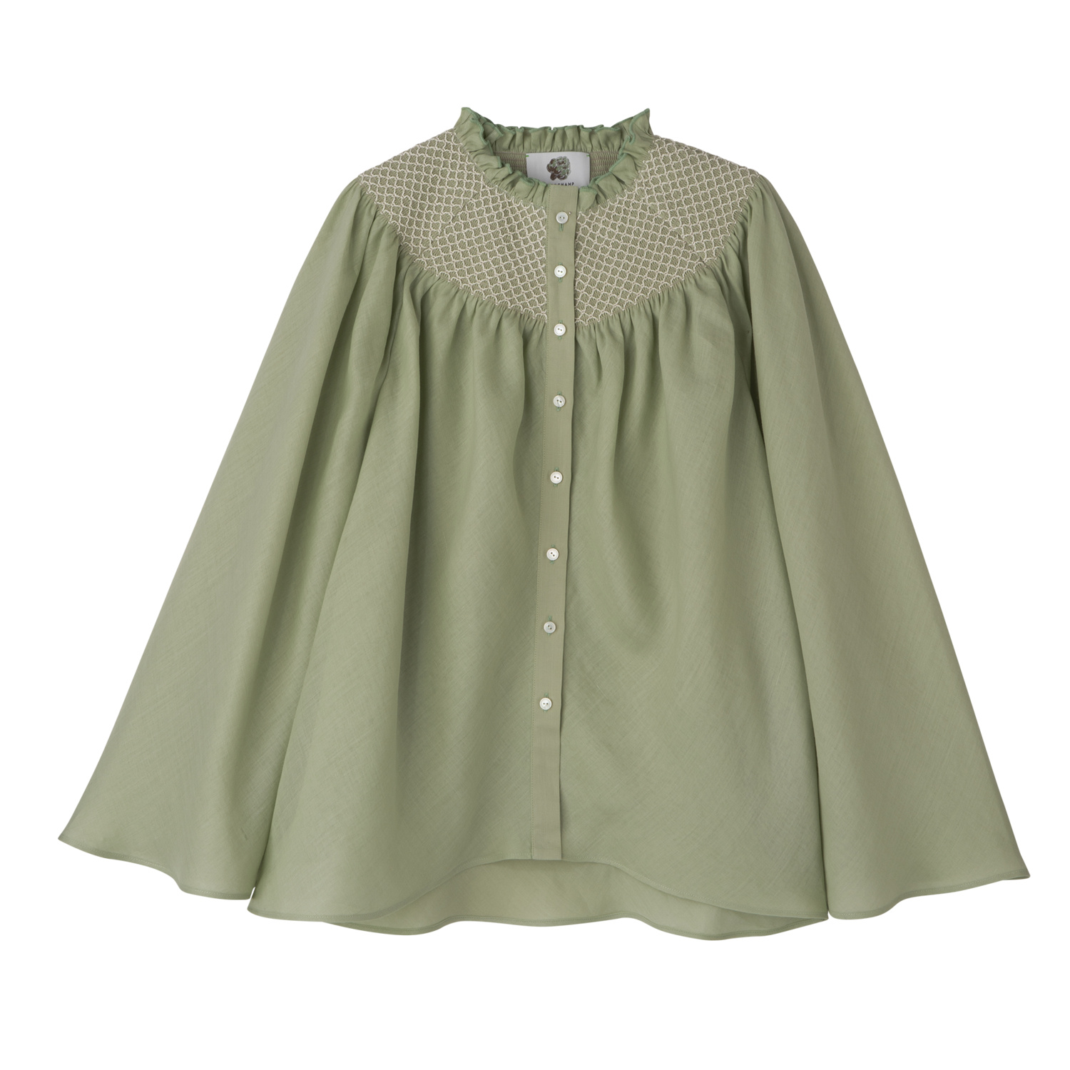 Longchamp Blouse In Verveine