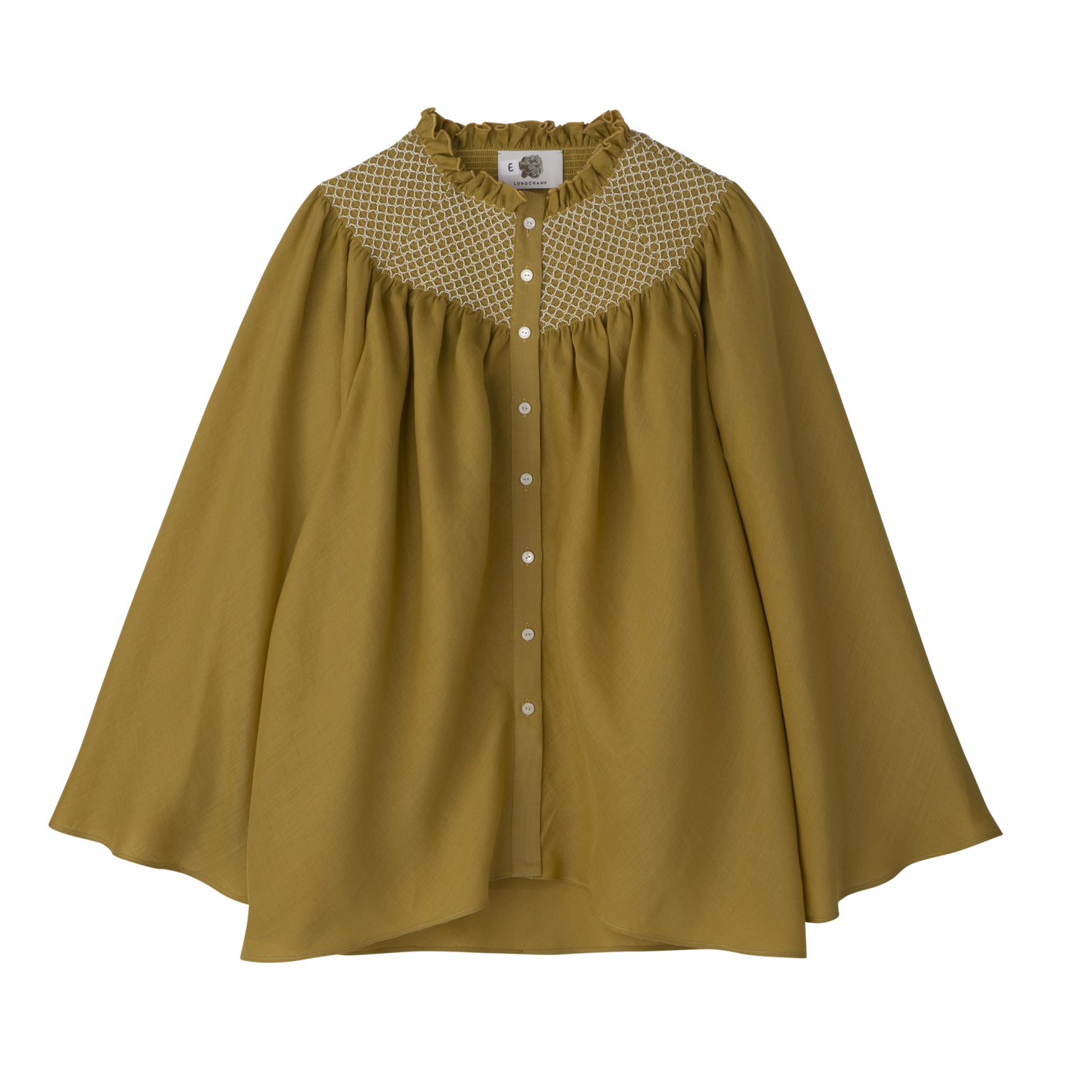 Longchamp Blouse In Ginger