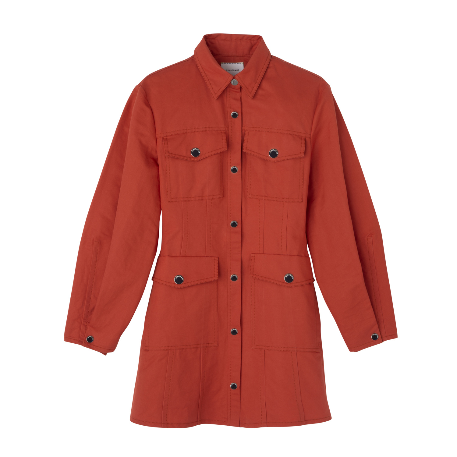 Longchamp Robe In Tomate