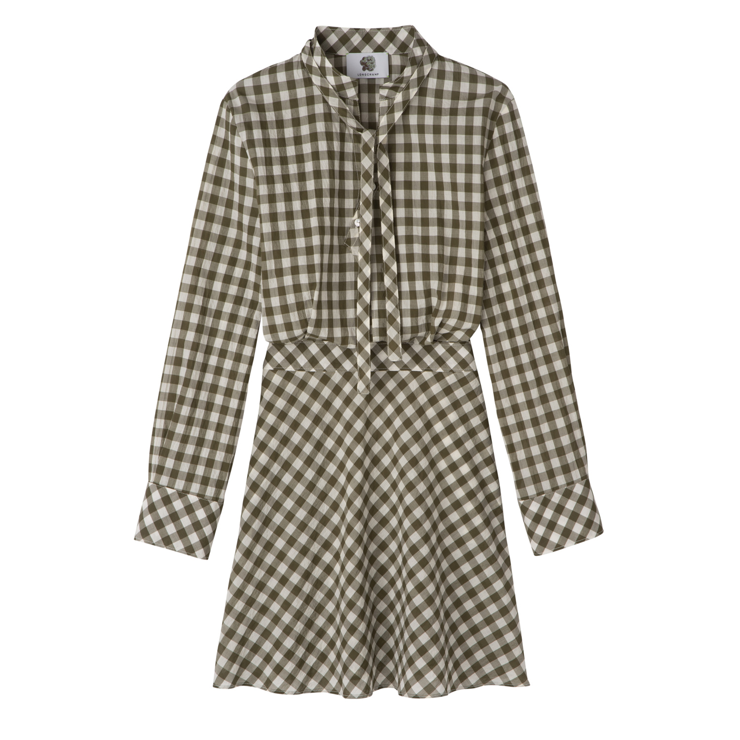 Longchamp Robe In Artichaut
