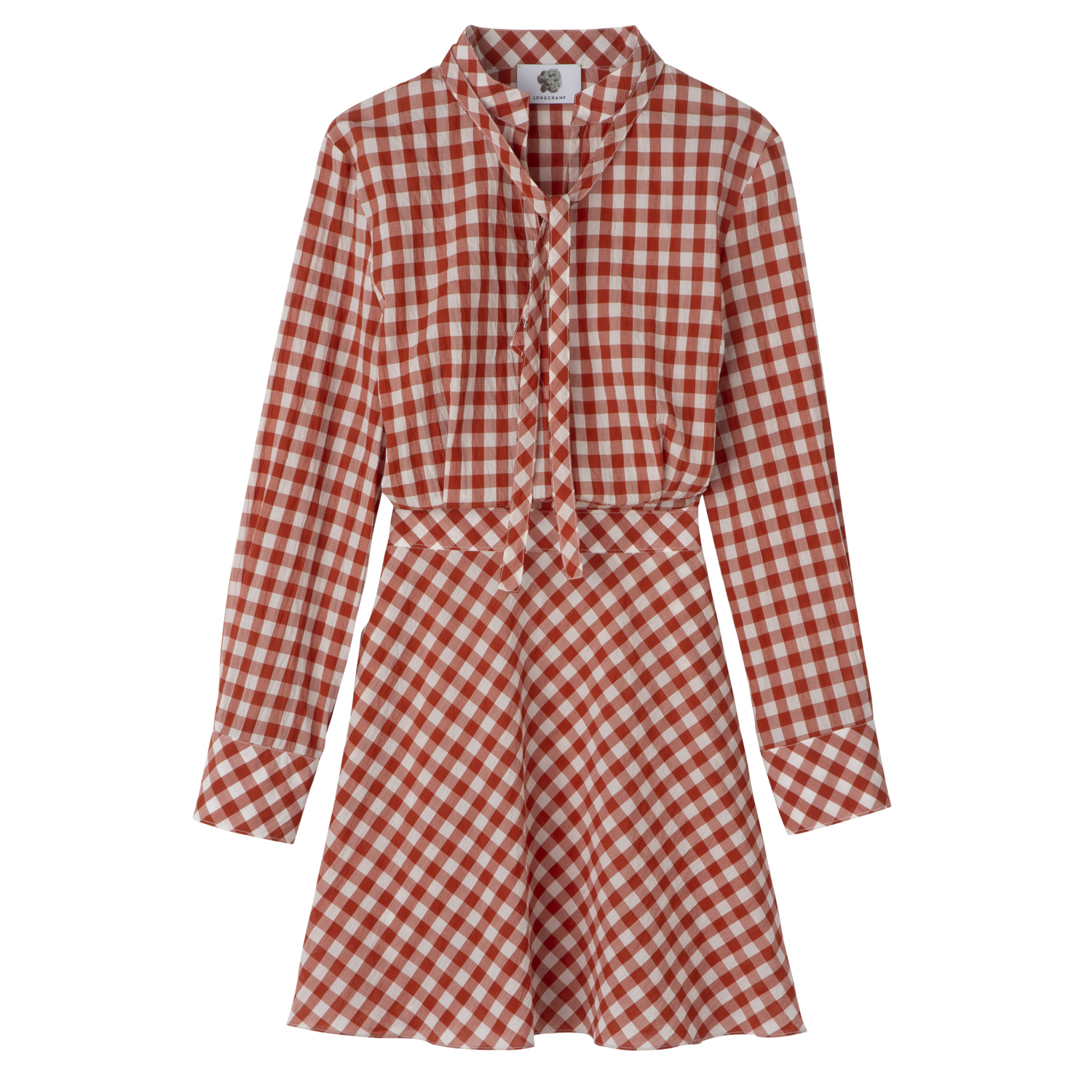 Longchamp Dress In Ecorce