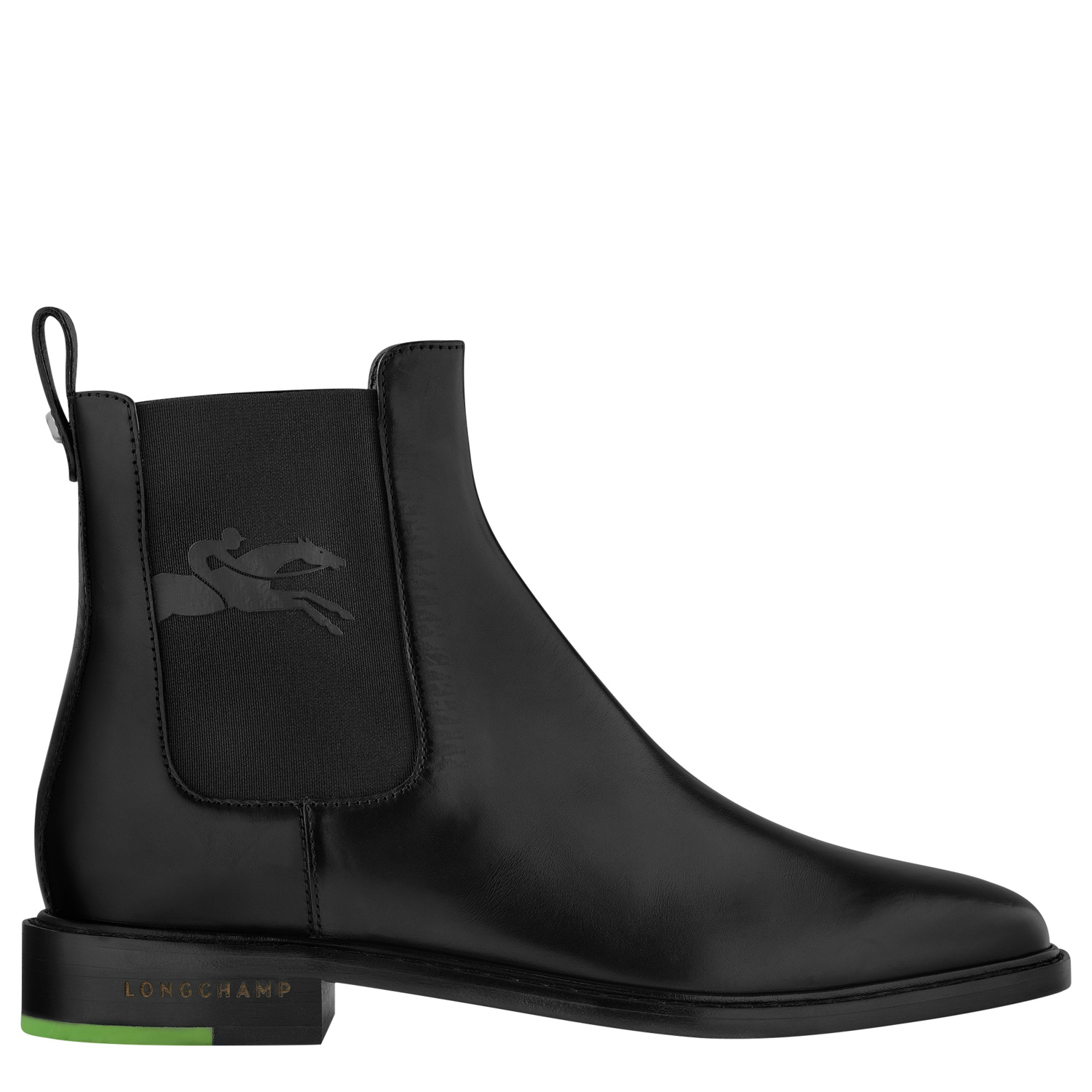 Longchamp Low Boots Fall-winter 2022 Collection In Noir