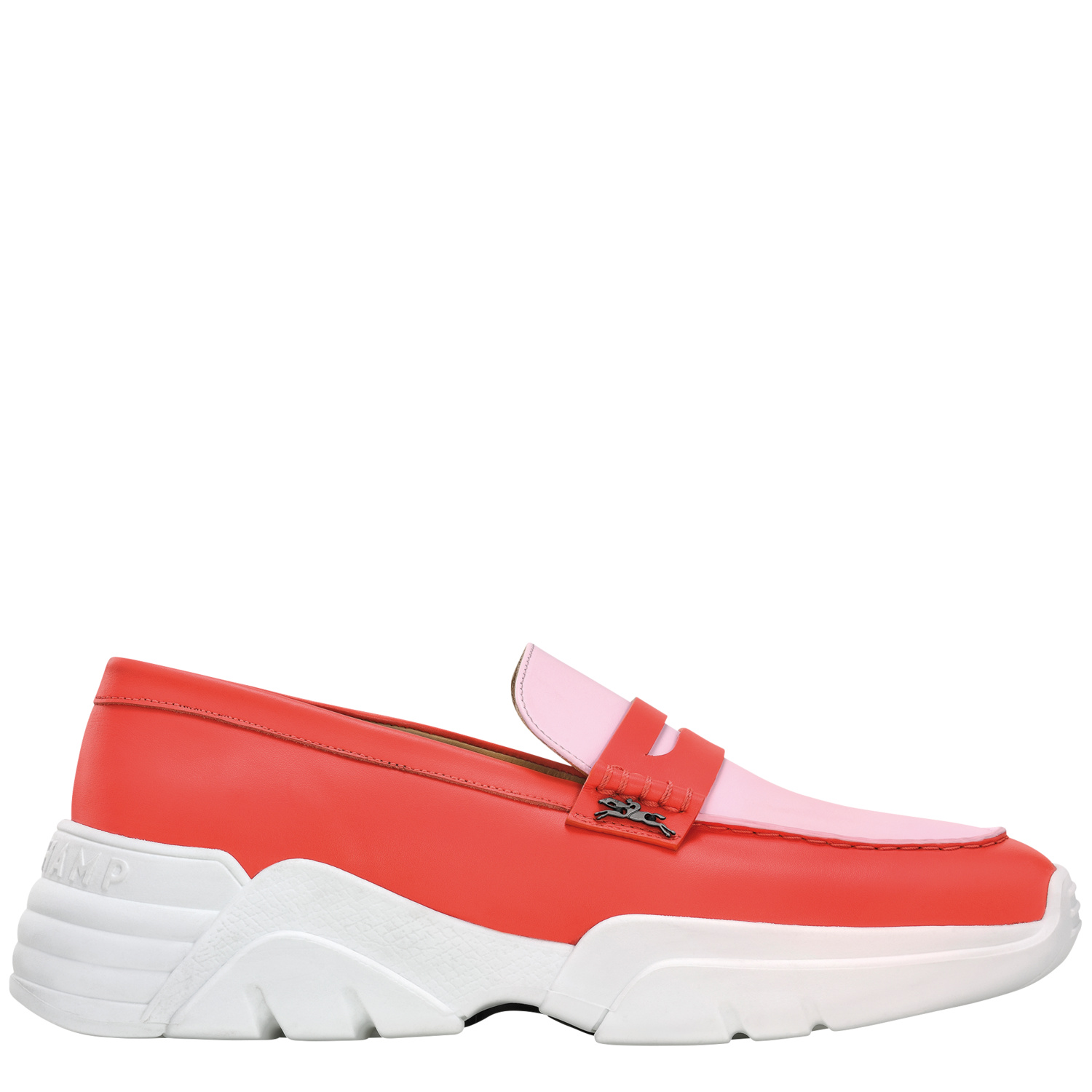 Longchamp Loafer Fall-winter 2023 Collection In Rouge/rose