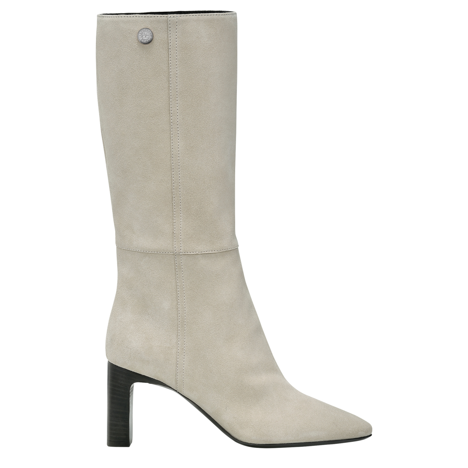 Longchamp Heel Boots Allure In Gray