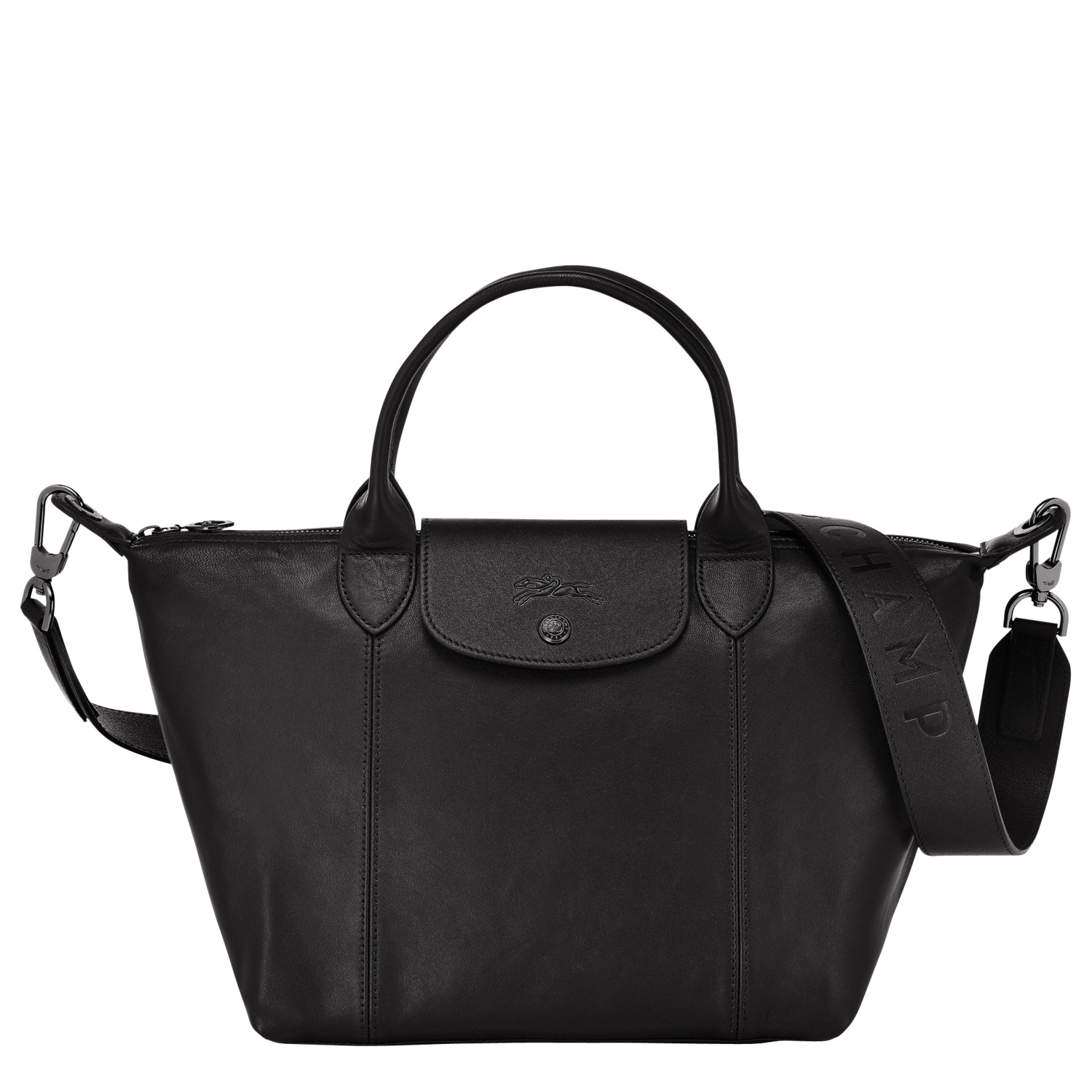 Longchamp Top Handle Bag S Le Pliage Cuir In Noir ModeSens