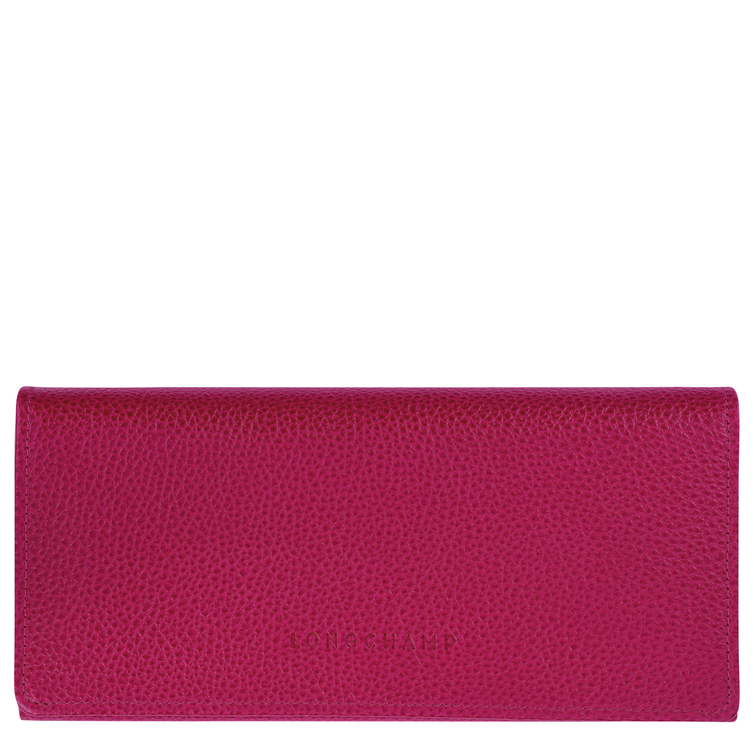Longchamp Continental Wallet Le Foulonné In Betterave