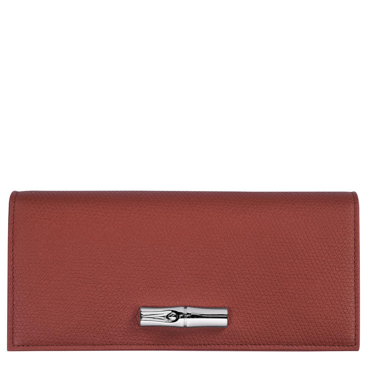 Longchamp Flap Wallet Le Roseau In Burgundy