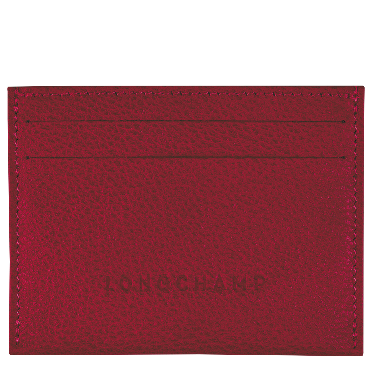 Longchamp Cardholder Le Foulonné In Rouge | ModeSens