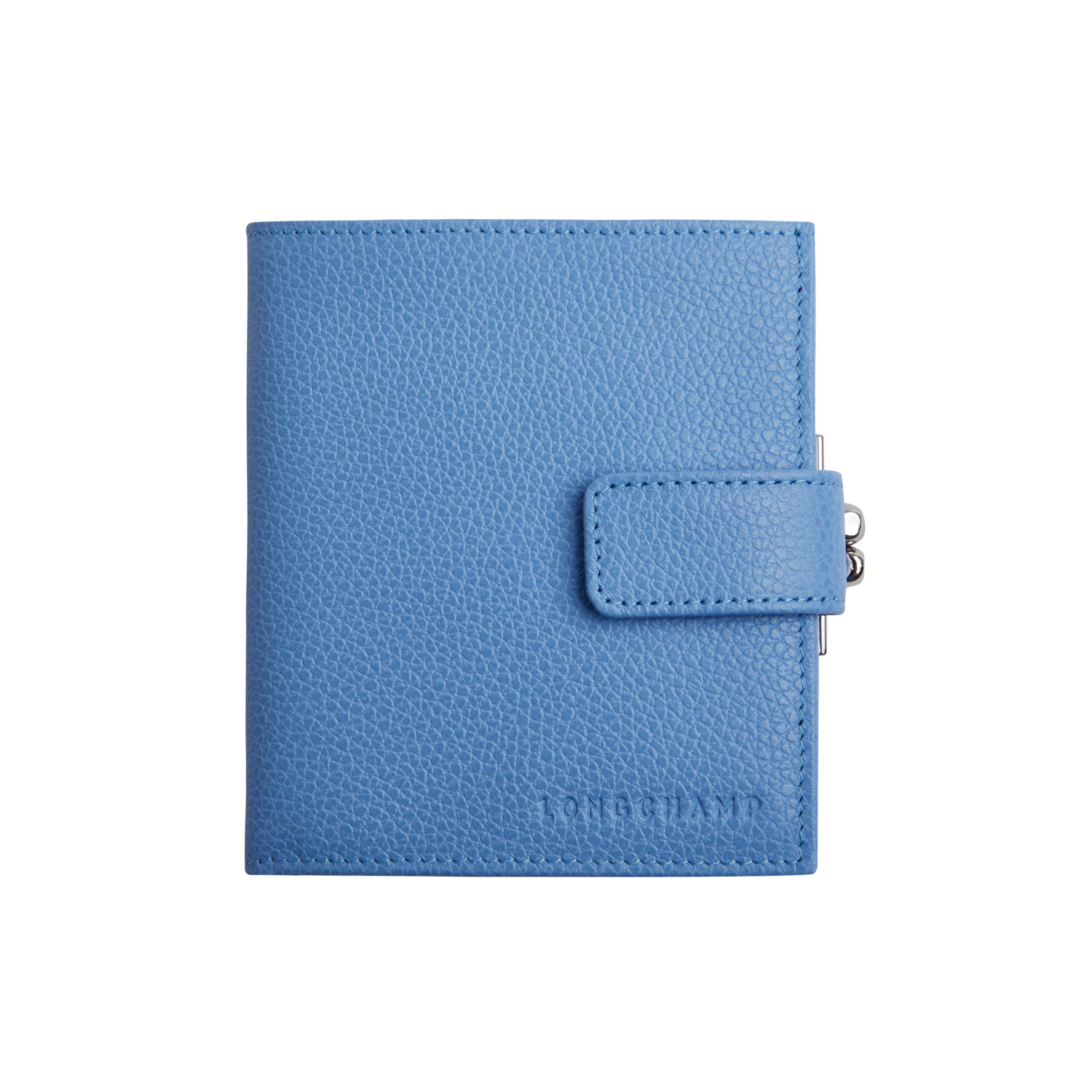 Longchamp Compact Wallet Le Foulonne In Cloud Blue ModeSens